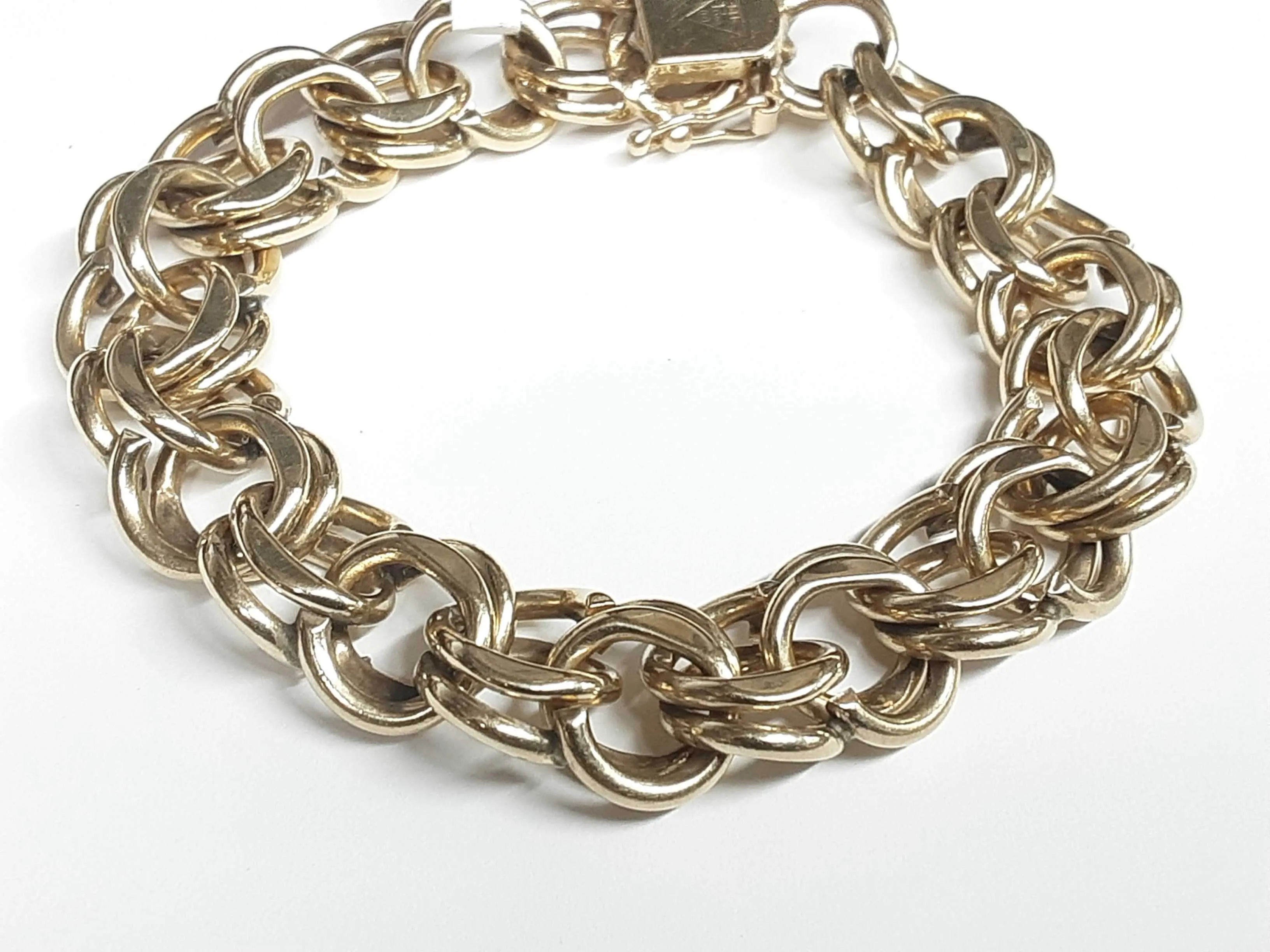 14k Yg 59.99 Grams Cuban Link Bracelet