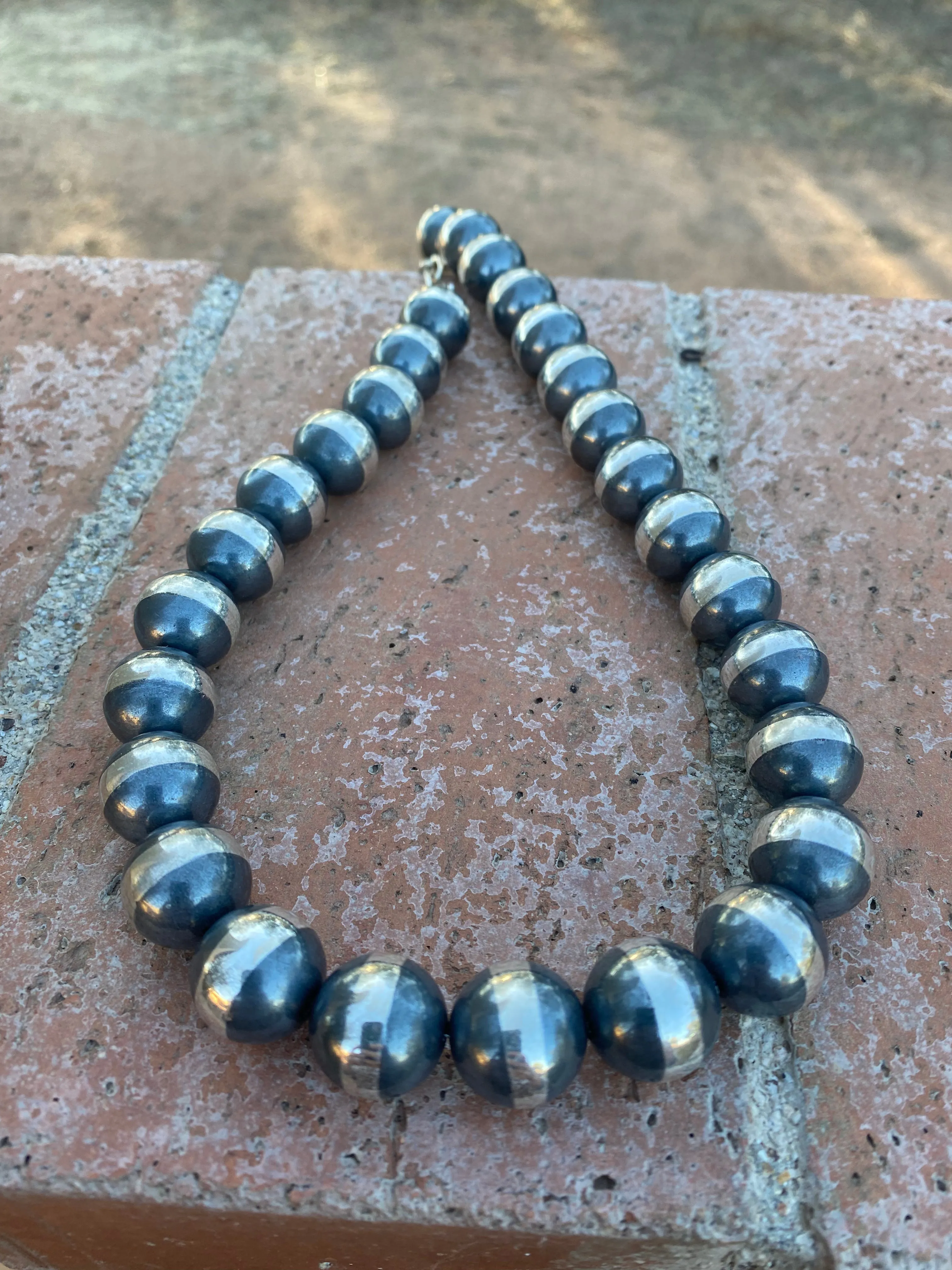 14mm Navajo Pearl Necklace