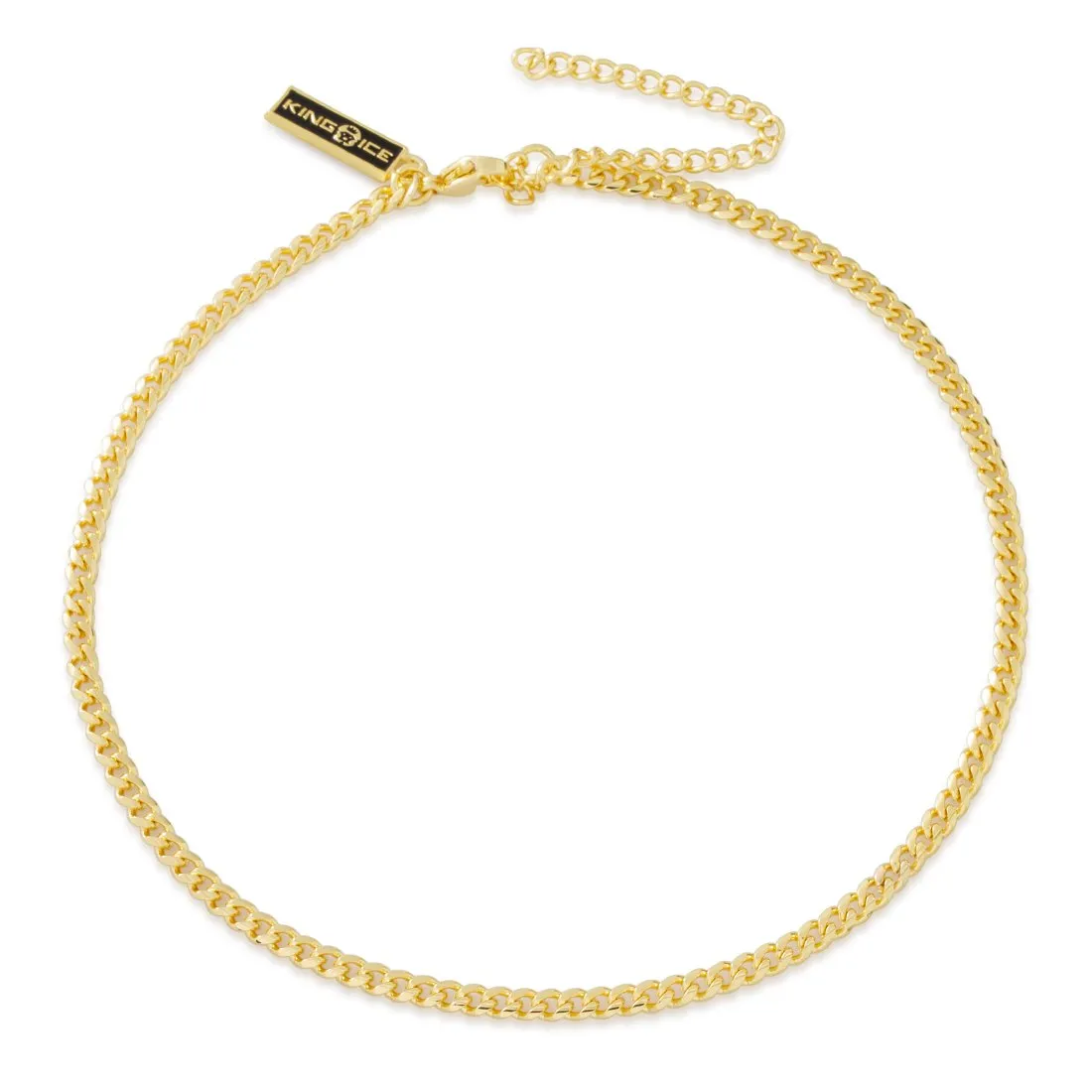 3mm Miami Cuban Link Choker Chain