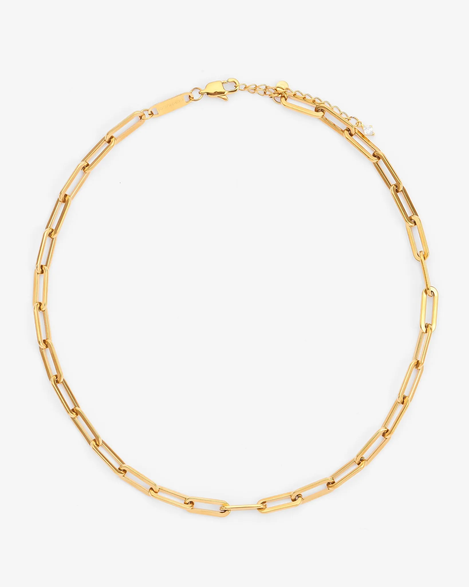 5mm Link Necklace - Gold