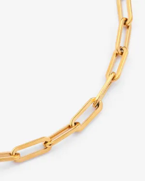 5mm Link Necklace - Gold