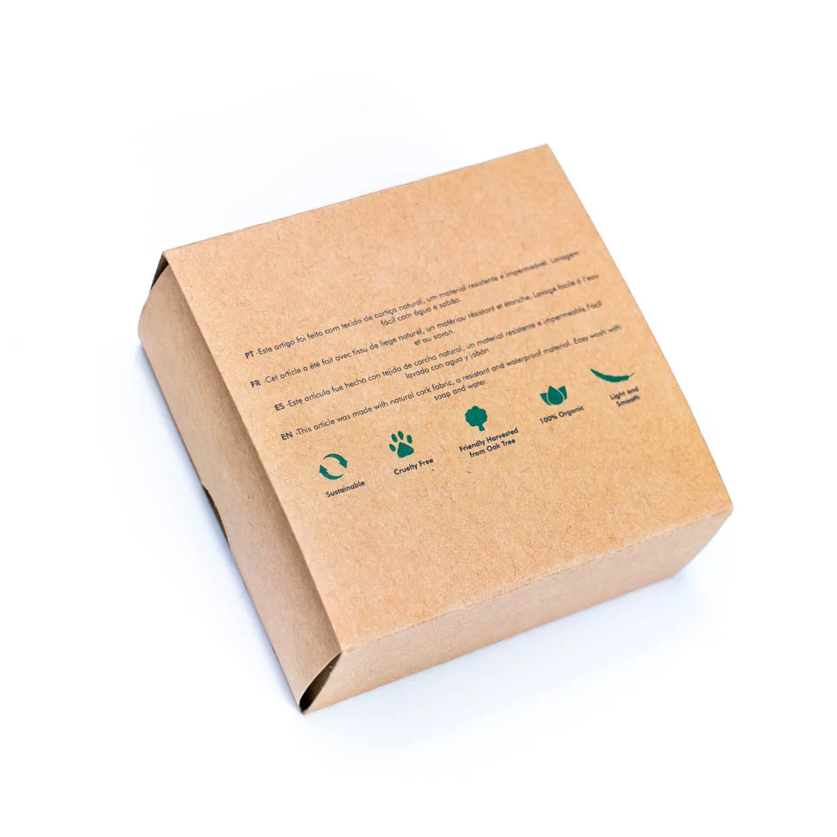 5PCS-square kraft paper box  L-1036