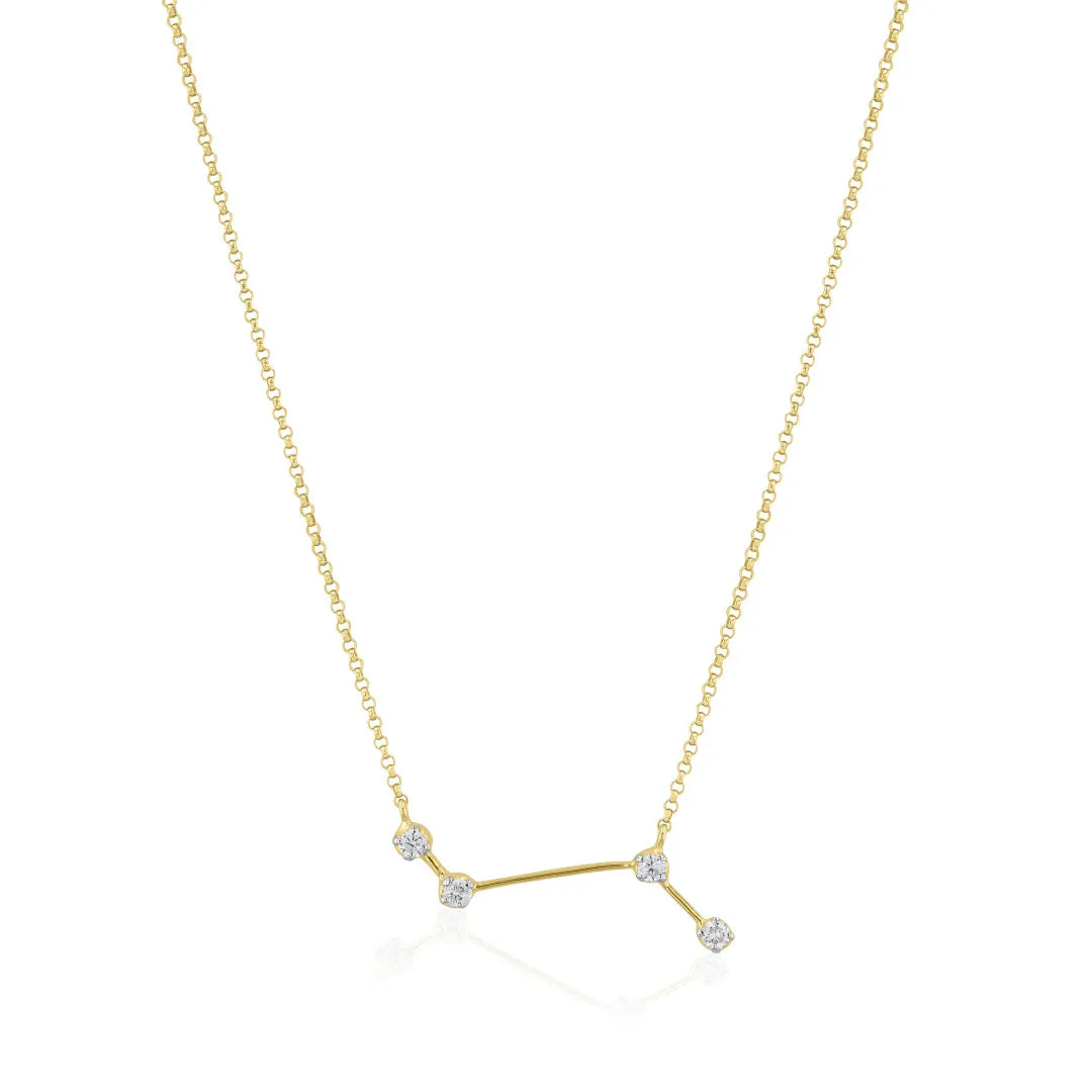 Aries Constellations Necklace .