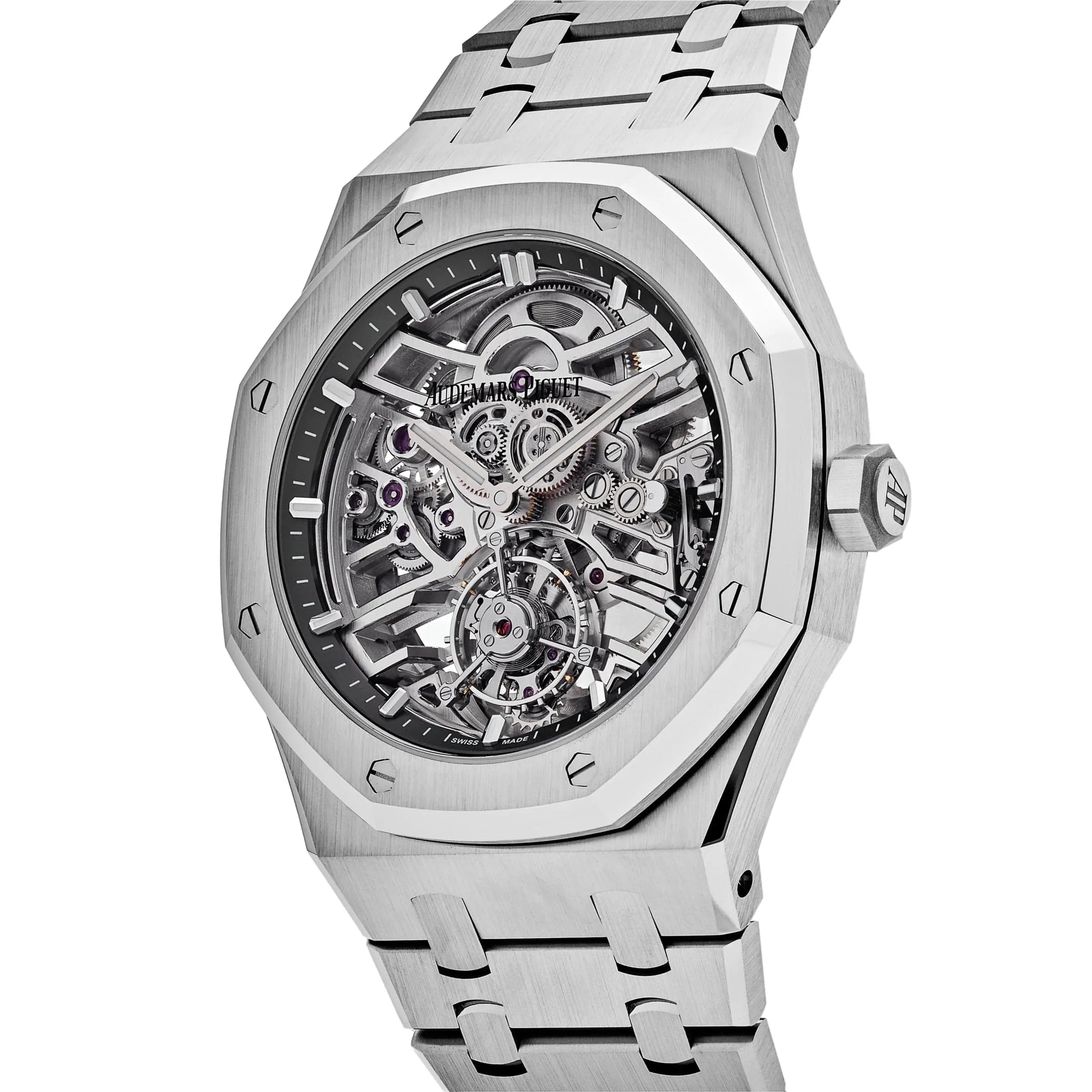 Audemars Piguet Royal Oak 26735ST.OO.1320ST.02 Flying Tourbillon Stainless Steel Openworked