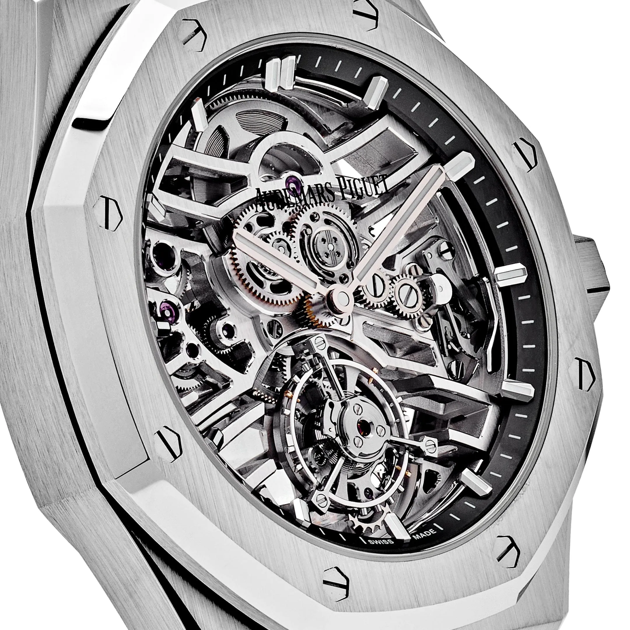 Audemars Piguet Royal Oak 26735ST.OO.1320ST.02 Flying Tourbillon Stainless Steel Openworked