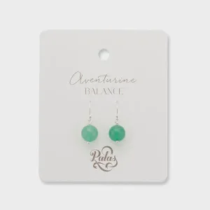 Aventurine Healing Gem Earrings