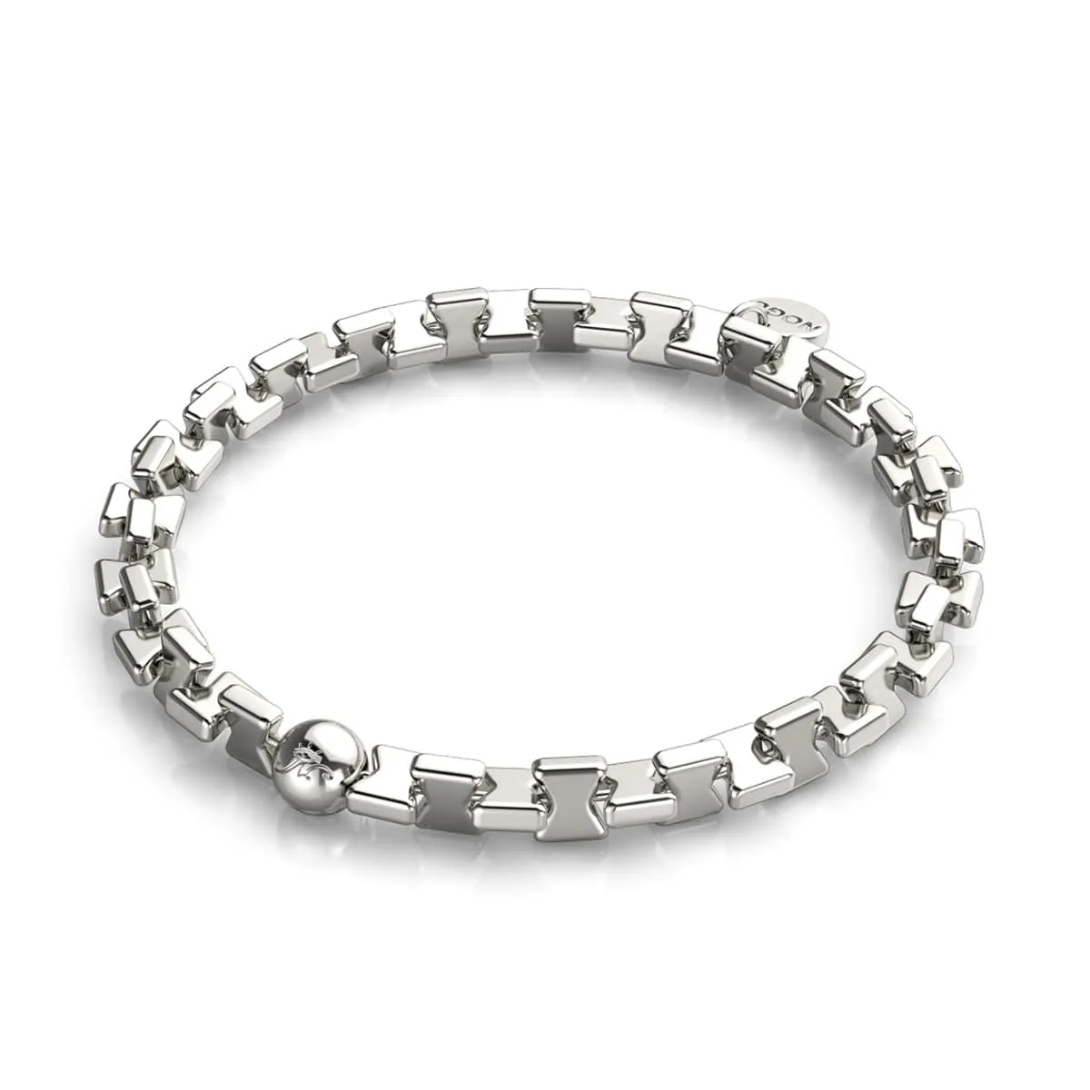 Classic Chrome | Hourglass Bracelet