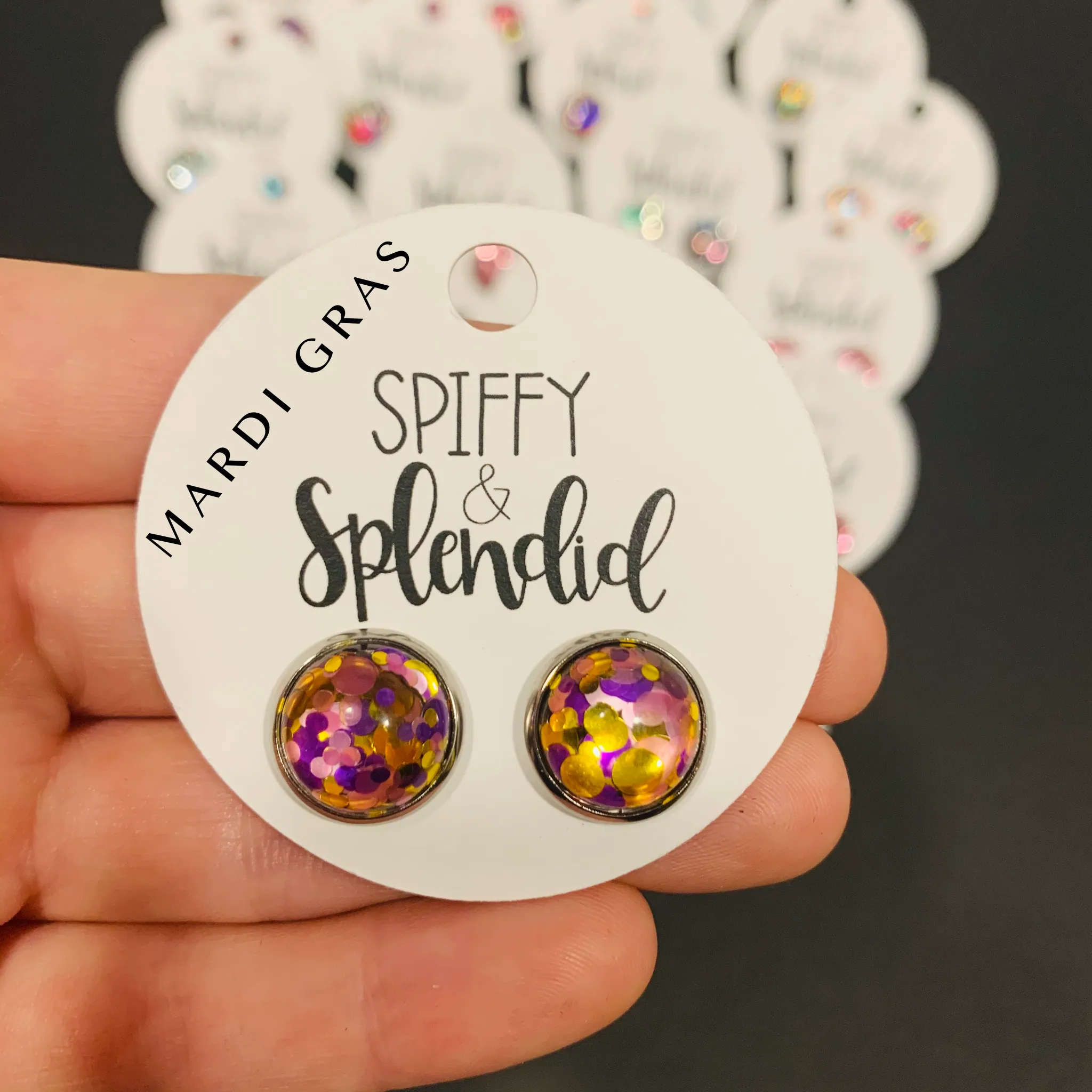 Confetti Stud Earrings