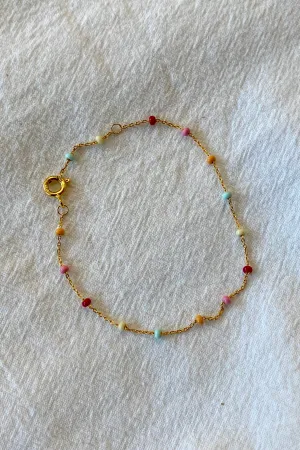 Enamel Copenhagen Lola Bracelet in Rainbow