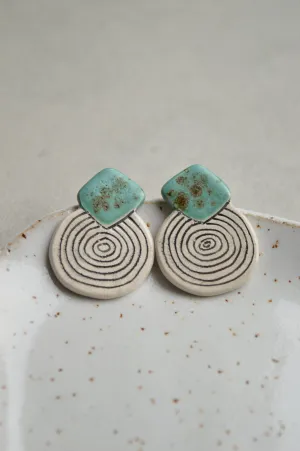 Geometric earrings No. 8