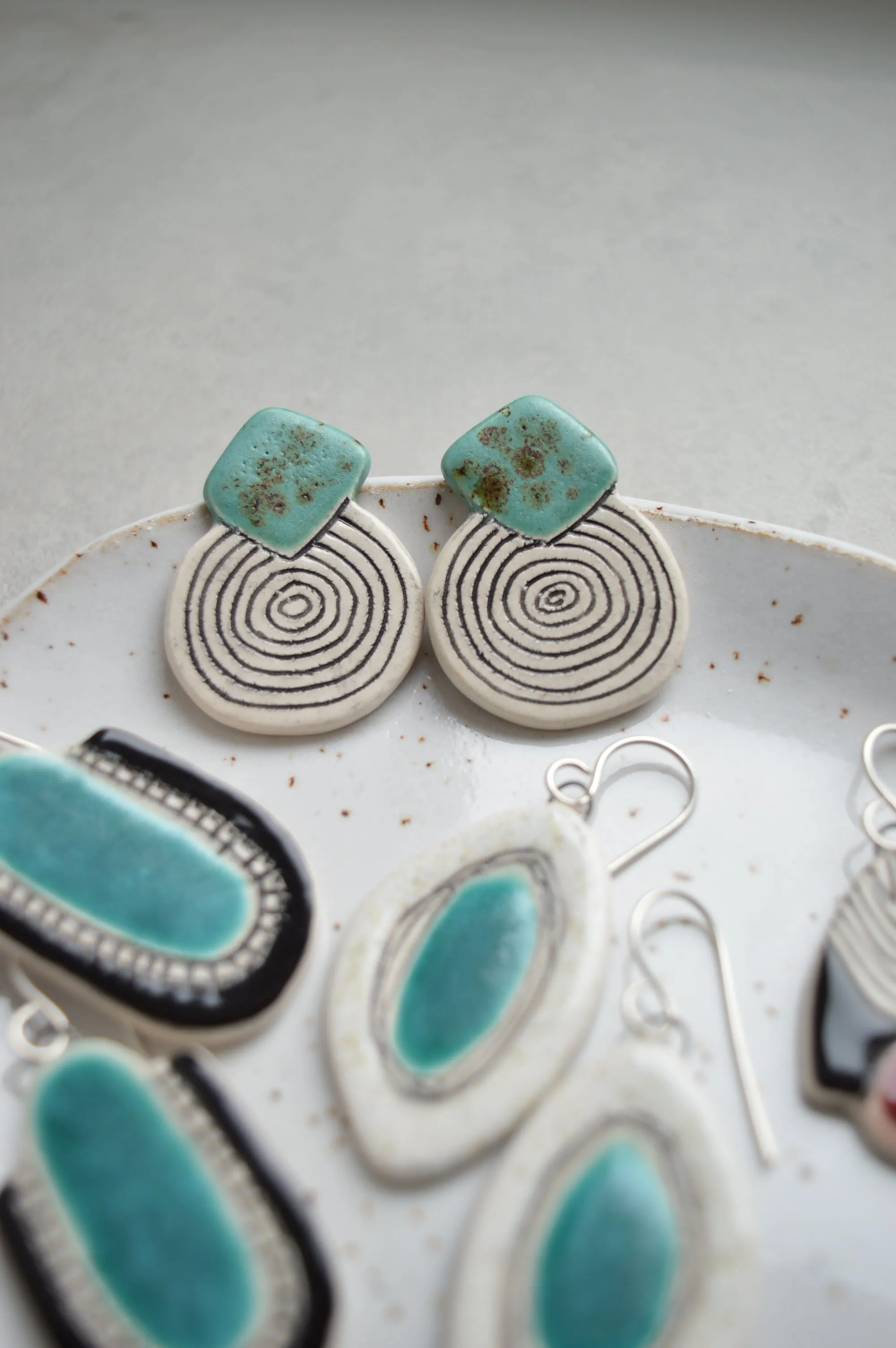 Geometric earrings No. 8