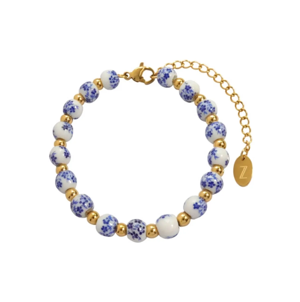 Greece Blue Bead Bracelet