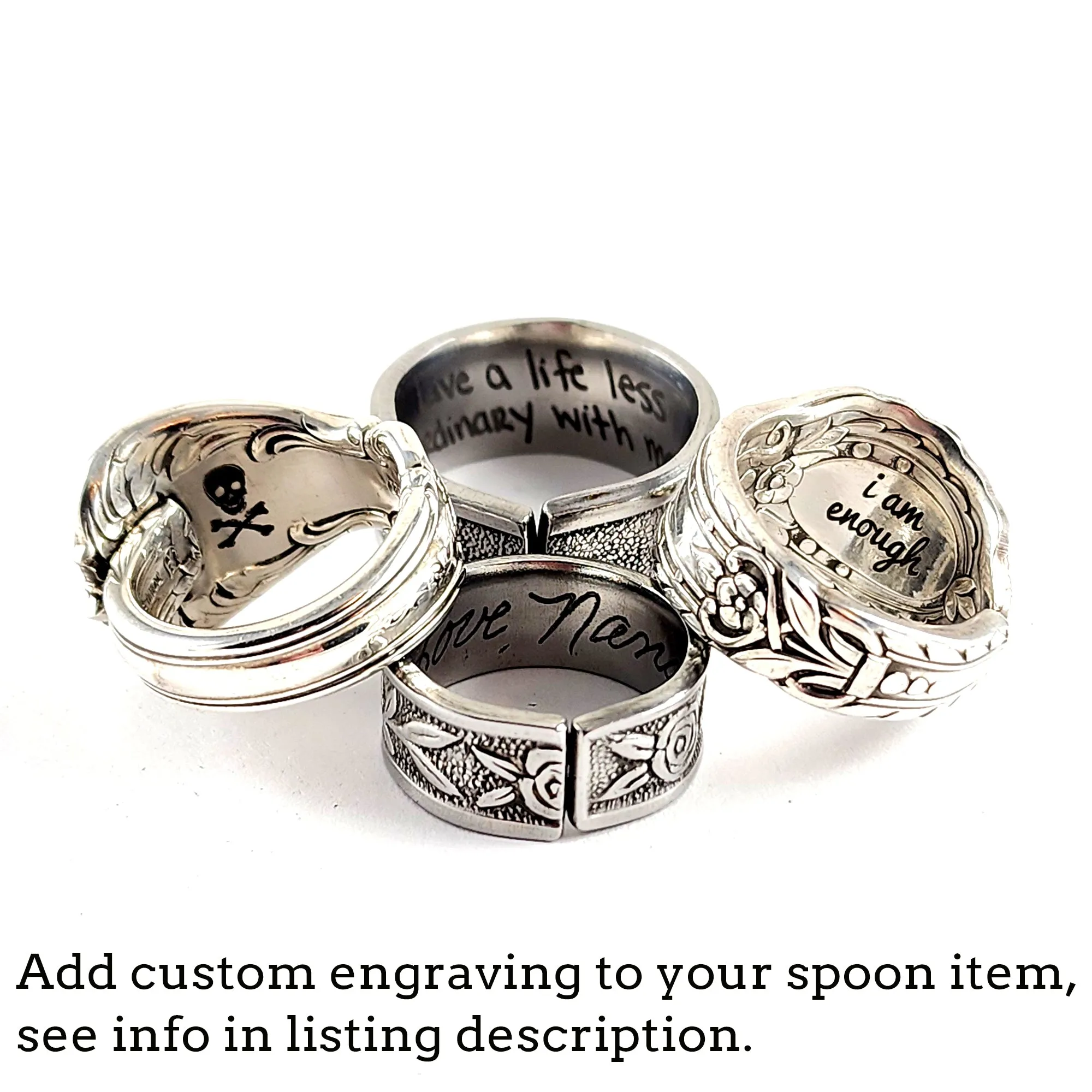 Hello Kitty Stainless Steel Spoon Ring