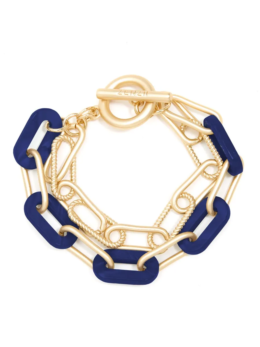 Lenna Layered Links Bracelet