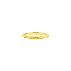 MARJORIE ETCHED BAND GOLD