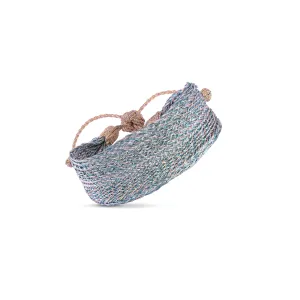 Maxi Yula n°1 Bracelet in Rose Gold Metallic Grey