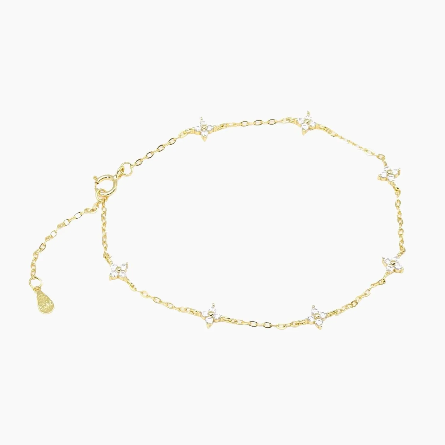 Nova CZ Bracelet (Gold)