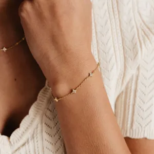 Nova CZ Bracelet (Gold)