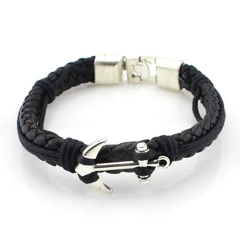 "The Braided" Leather Unisex Bracelet