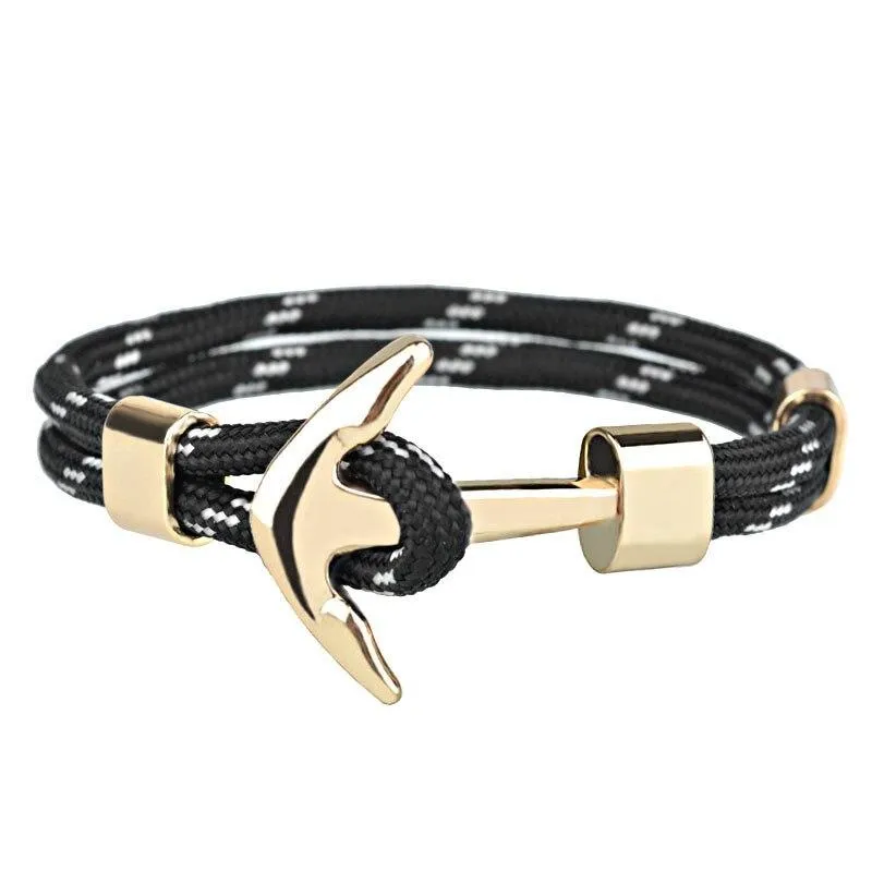 Torino Gold Anchor Bracelet