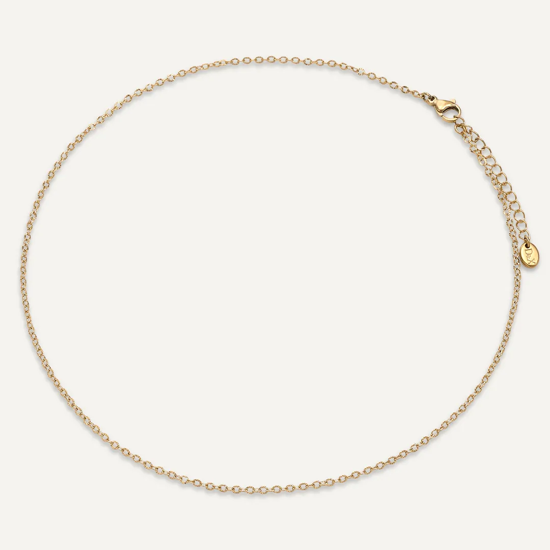 Vibes | Classic Fine Chain Necklace | 18K Gold-Plated