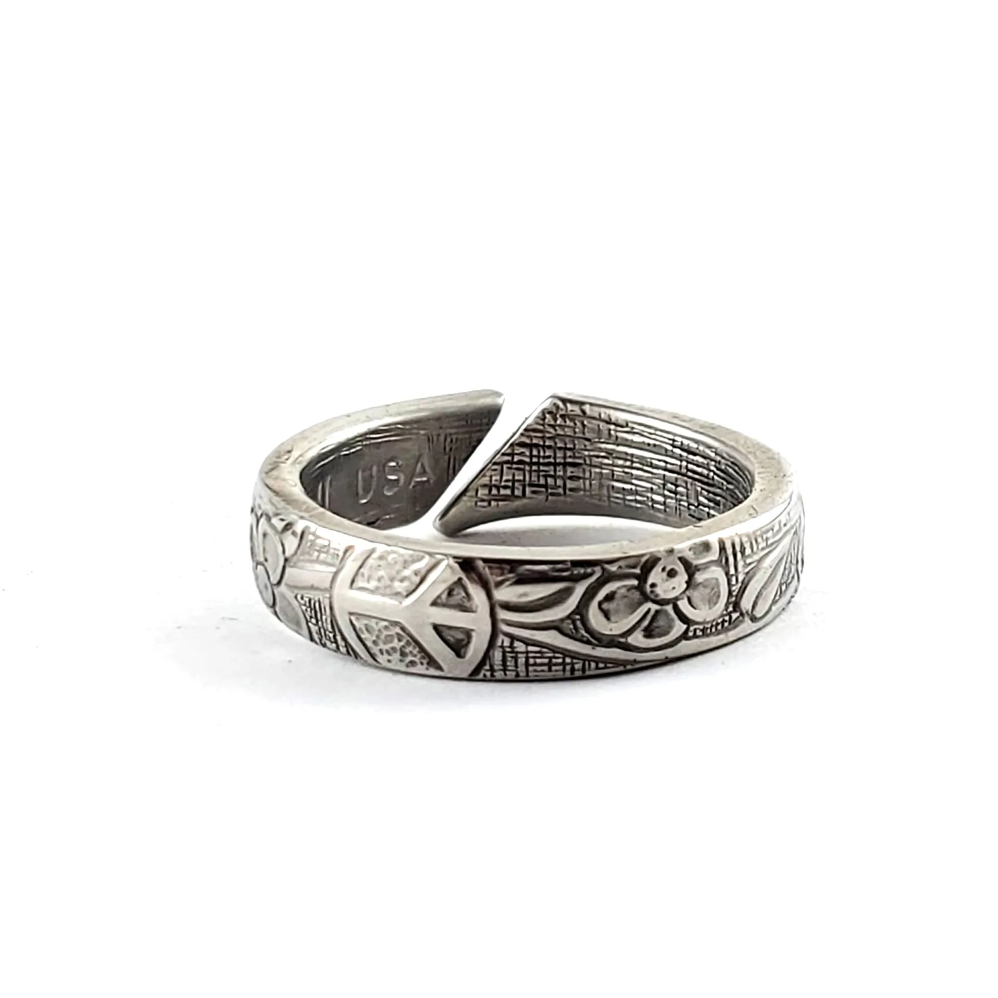 Woodstock Open Shank Stainless Steel Spoon Ring